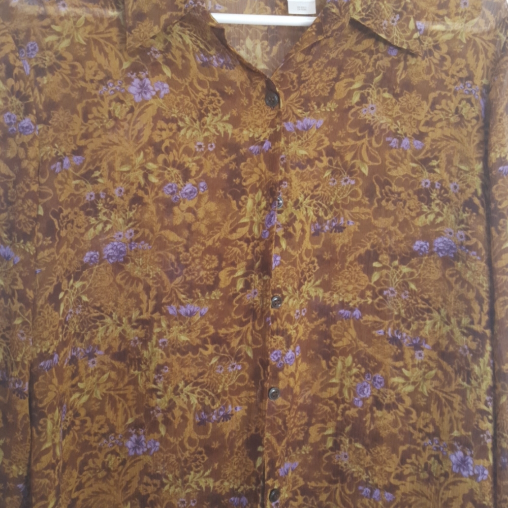 Emma James a Liz Clairborne Company Button down to - Picture 2 of 8